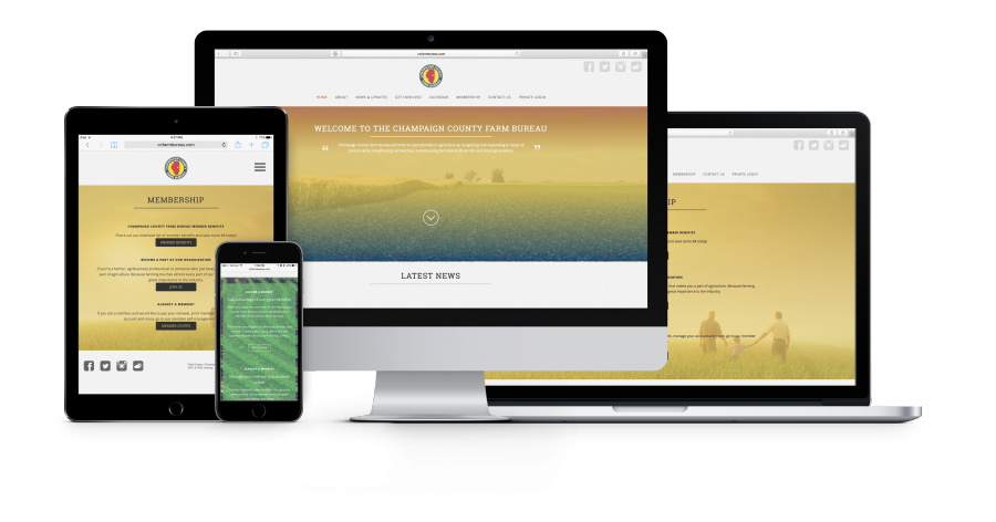 Champaign, IL Website for Champaign County Farm Bureau